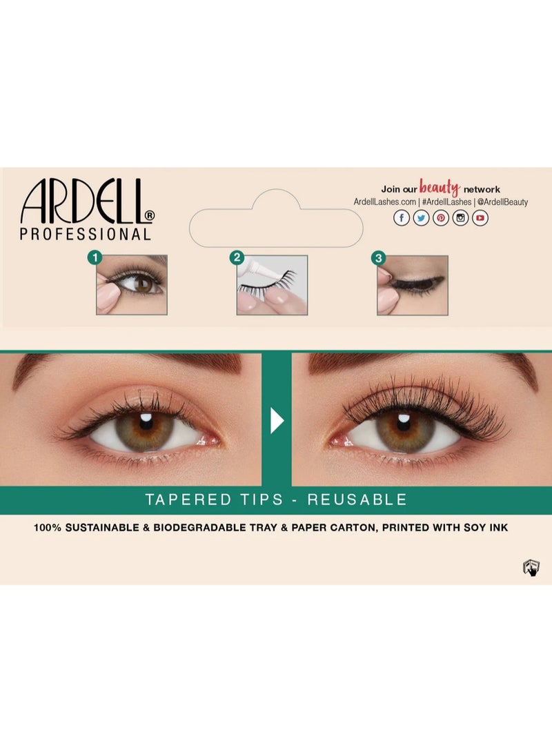 ARDELL coLashes™ Consciously Crafted Natural Fiber False Eyelashes style 454 - Image 4